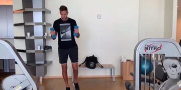 Juan Martín del Potro se recupera en Miami