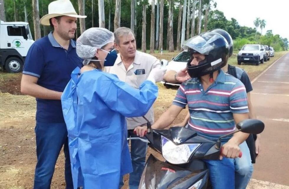Andresito realiza un fuerte control en la frontera con Brasil