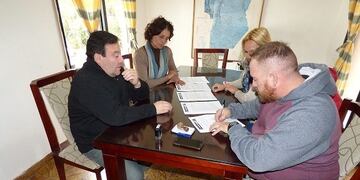 Dique Chico, firmo convenio con el área de zoonosis para castraciones