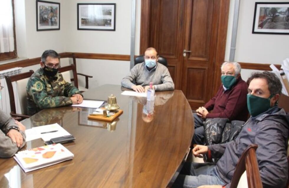 El intendente Sánchez se reunió con el coordinador de Seguridad Rural