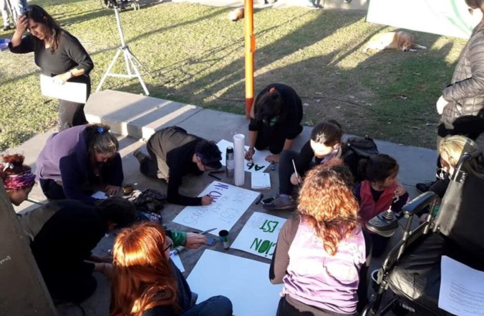 #NiUnaMenos: así fue la movilización en Carlos Paz