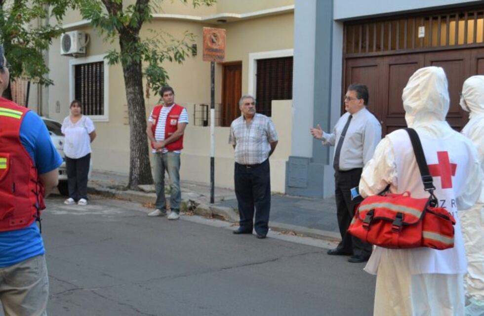 La Cruz Roja participa de los controles de salud en la ciudad