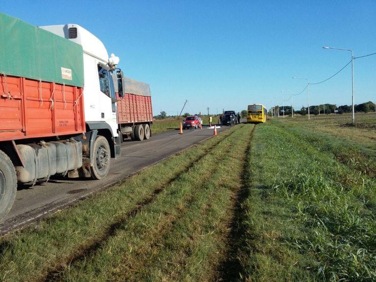 Accidentes en la ruta 21 dejó un muerto y un herido