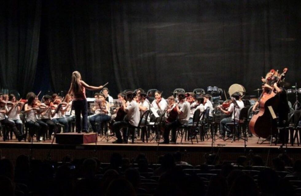 La Orquesta Social de Río Ceballos en el Festival Aplaudamos a las Bandas
