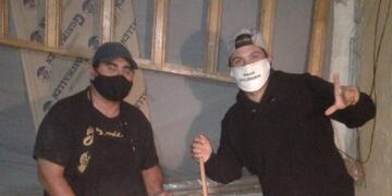 Jonatan Mansilla agradeció el aporte de 5 mil pesos como responsable del espacio Amor Solidario\u002E (Facebook)