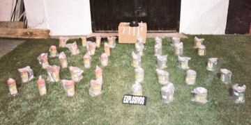 Hallaron pirotecnia y otros elementos prohibidos en el Coloso