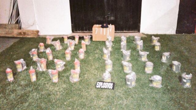 Hallaron pirotecnia y otros elementos prohibidos en el Coloso