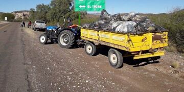 Limpieza en la Villa 25 de Mayo