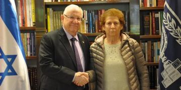 El Presidente de Israel recibió a la madre de Nisman: \