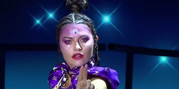 Sofía Jujuy Jiménez bailó el aquadance