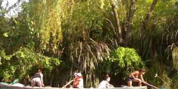 Limpieza del río\nCrédito: Municipalidad Gualeguaychú