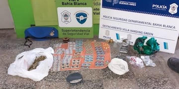 Detuvieron a tres viedmenses que trasladaban drogas valuadas en cinco millones de pesos