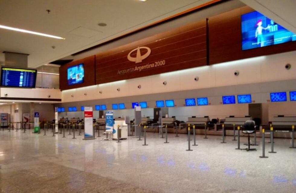 Están cancelados todos los vuelos en el aeropuerto de Mendoza