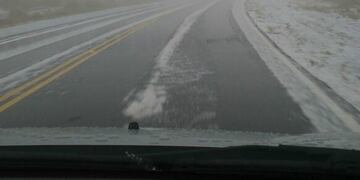 Granizo en las Altas Cumbres.