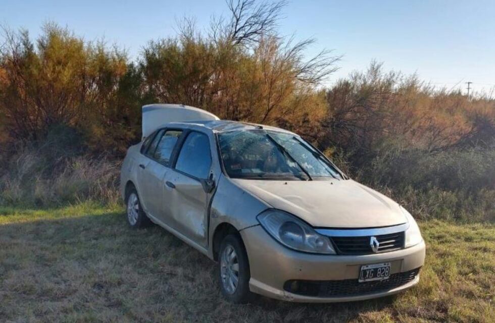 Vuelco en Arroyo Pareja
