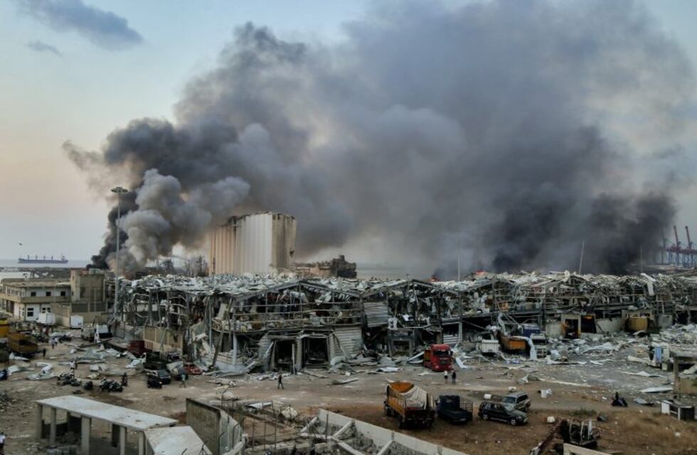 Líbano: aseguran que la explosión en Beirut causó "innumerables" muertes y "centenares de heridos"