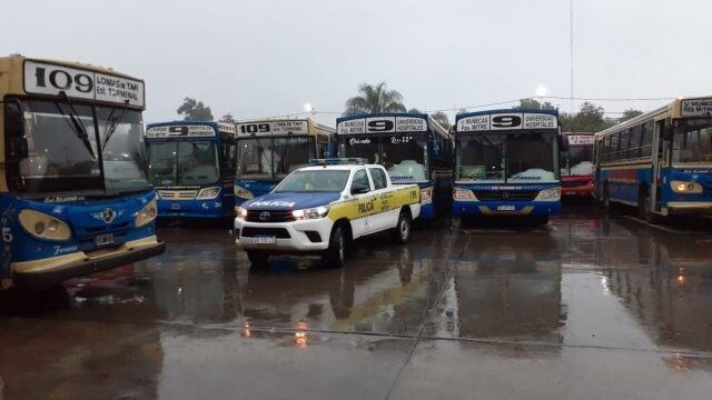 Colectivos en Tucumán.