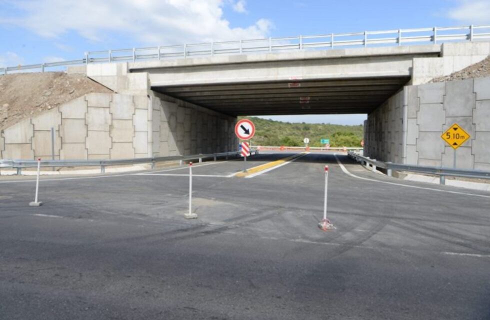 Carlos Paz: avanzan las obras en la Variante Costa Azul