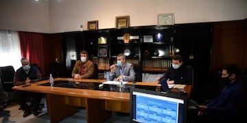 El intendente Bria encabezó los anuncios en Morteros