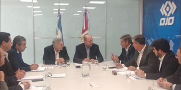 Omar Perotti y Pablo Javkin