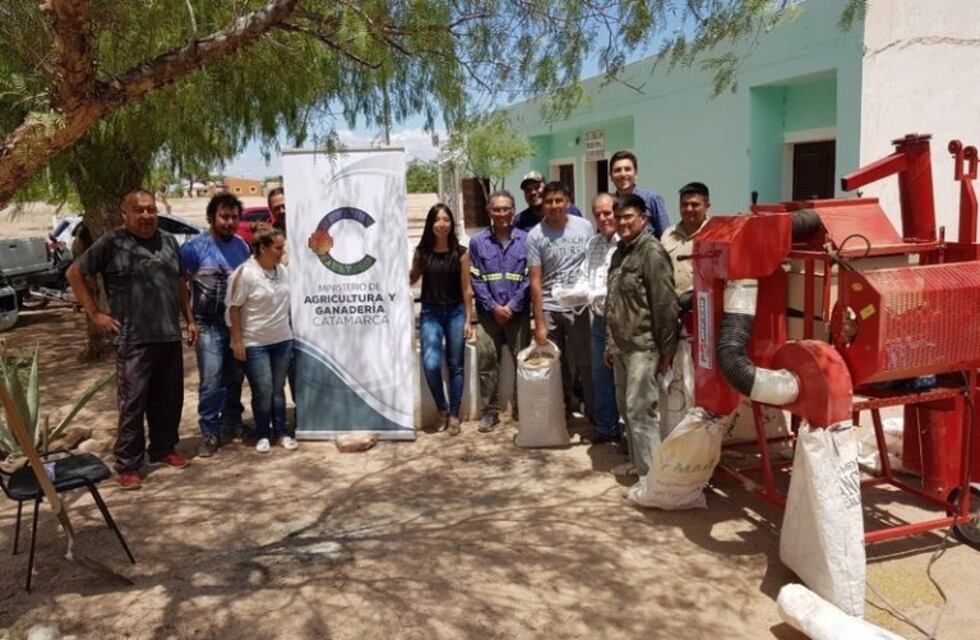 Productores de Tinogasta recibieron maquinaria