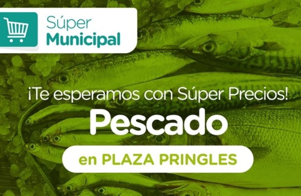 "Pescado para Todos" en la plaza Pringles