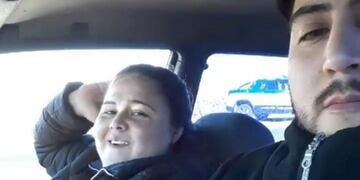 Sacó el carnet y la multó la caminera\u002E