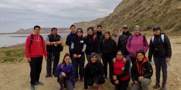 Capacitación para guías de sitio, Pingüinera punta entrada