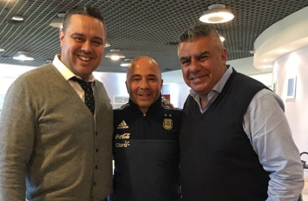 La primera foto de Sampaoli vestido de Argentina