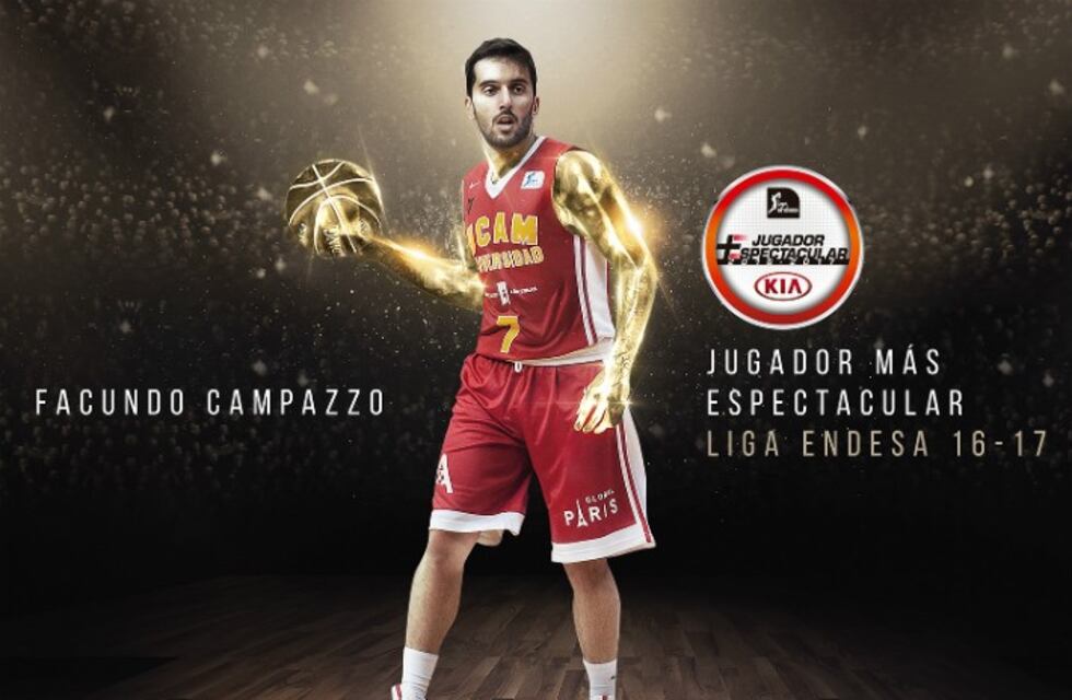 Facu Campazzo fue elegido el Jugador más Espectacular de la Liga de España