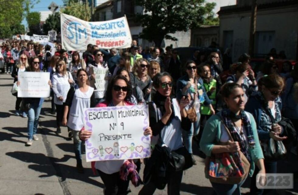 Docentes municipales pararán el jueves en Mar del Plata