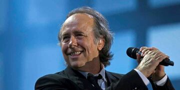 El cantautor español Joan Manuel Serrat llega a Mendoza\u002E