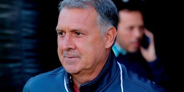 Gerardo Martino hizo un alto en los detalles de la actualidad del plantel mexicano, y habló del Newell's\u002E (AFP)