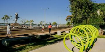 Caminatas para mayores de 60 en la Costanera de Posadas este 20 de mayo de 2020\u002E (Mun\u002E de Pdas\u002E)