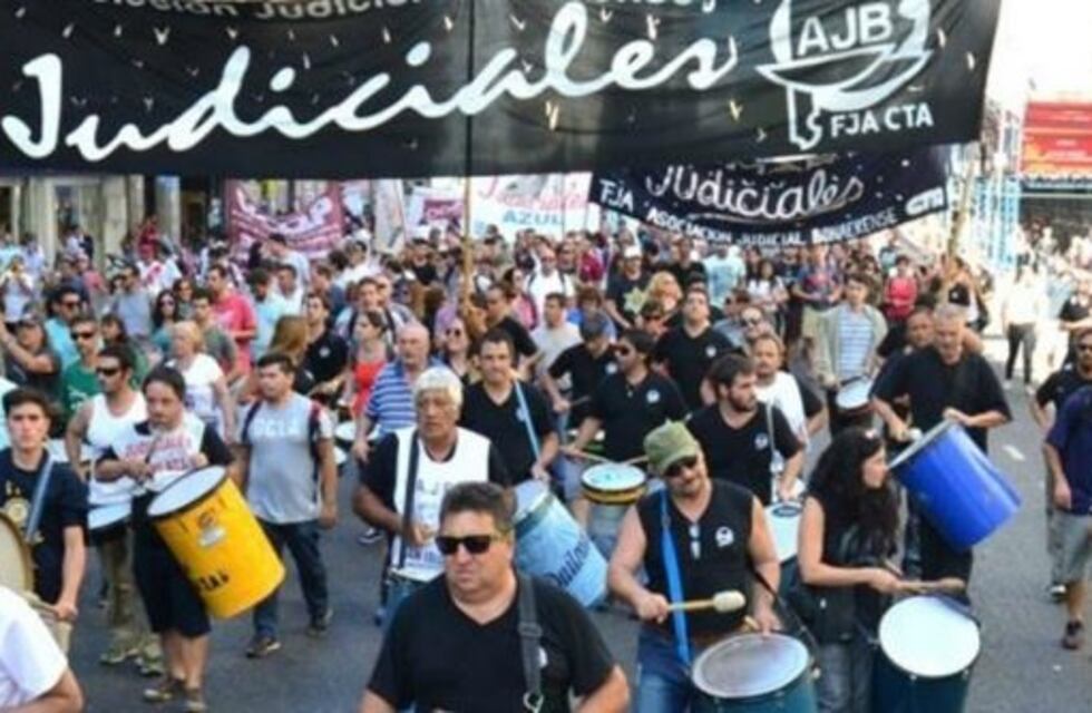 Los judiciales bonaerenses anunciaron un paro para el jueves