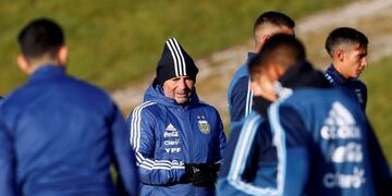 Jorge Sampaoli dio la lista de los 35 preseleccionados para el Mundial\u002E Foto: REUTER\u002E