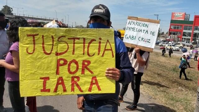 El reclamo de familiares y amigos de las mujeres desaparecidas y asesinadas se multiplica en la comunidad\u002E