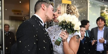 Mónica Farro casamiento