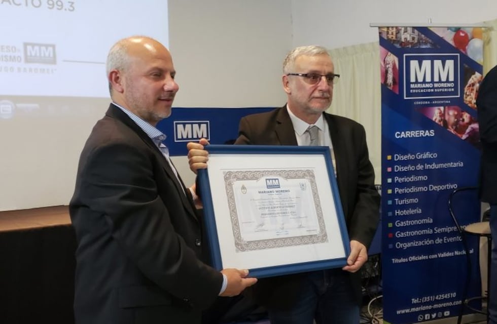 Noche de premios a periodistas deportivos cordobeses