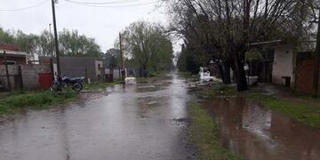 Barrio Colombini fue uno de los más azotados por la lluvia\u002E (Nati Ligo)