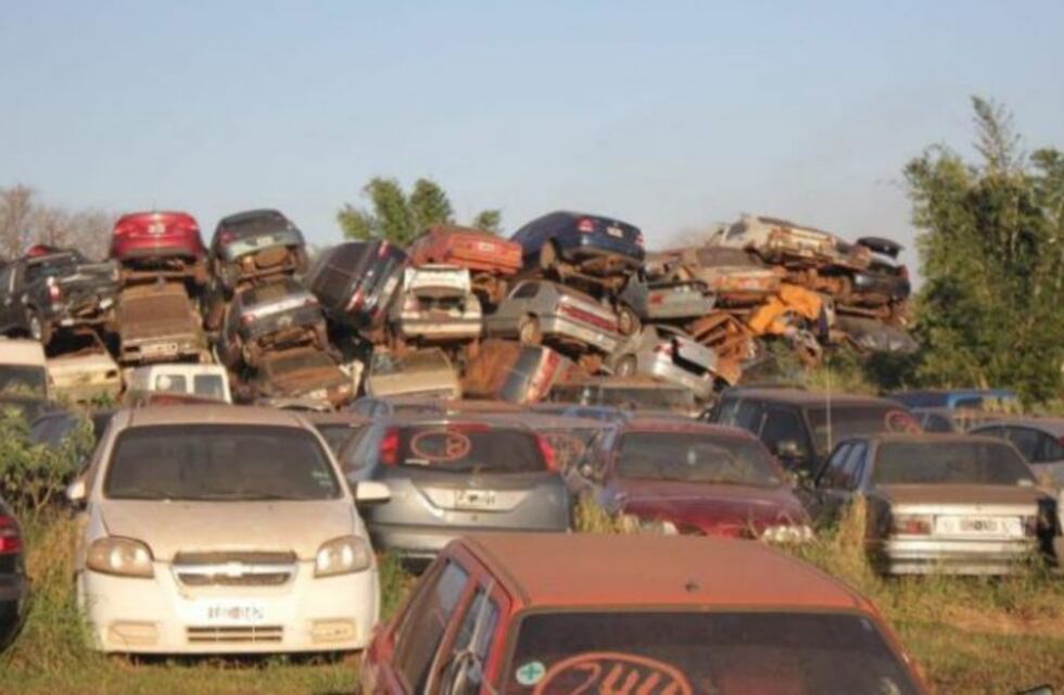 Compactarán motos, autos y camionetas que fueron secuestradas en Eldorado