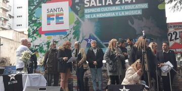 El acto central se llevará a cabo frente al predio donde se levantaban las tres torres\u002E (@_charlycardozo)