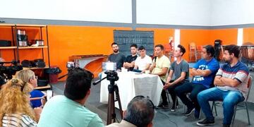 Conferencia de prensa Banda Municipal de Arroyito