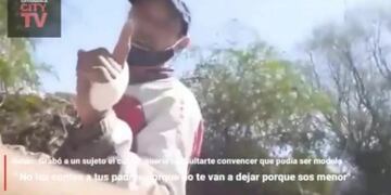 Video: una niña de 11 años filmó a un hombre que intentó seducirla y abusarla\u002E (Captura)