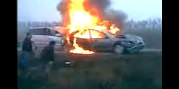 Accidente fatal\u002E (Archivo El Tribuno)