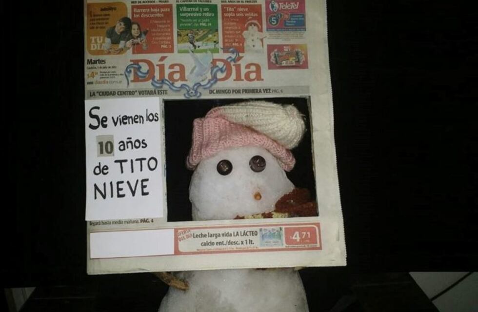 Tito Nieve cumple 10 años y sus dueños lo festejarán el domingo