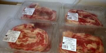 Carne decomisada en San Luis\u002E