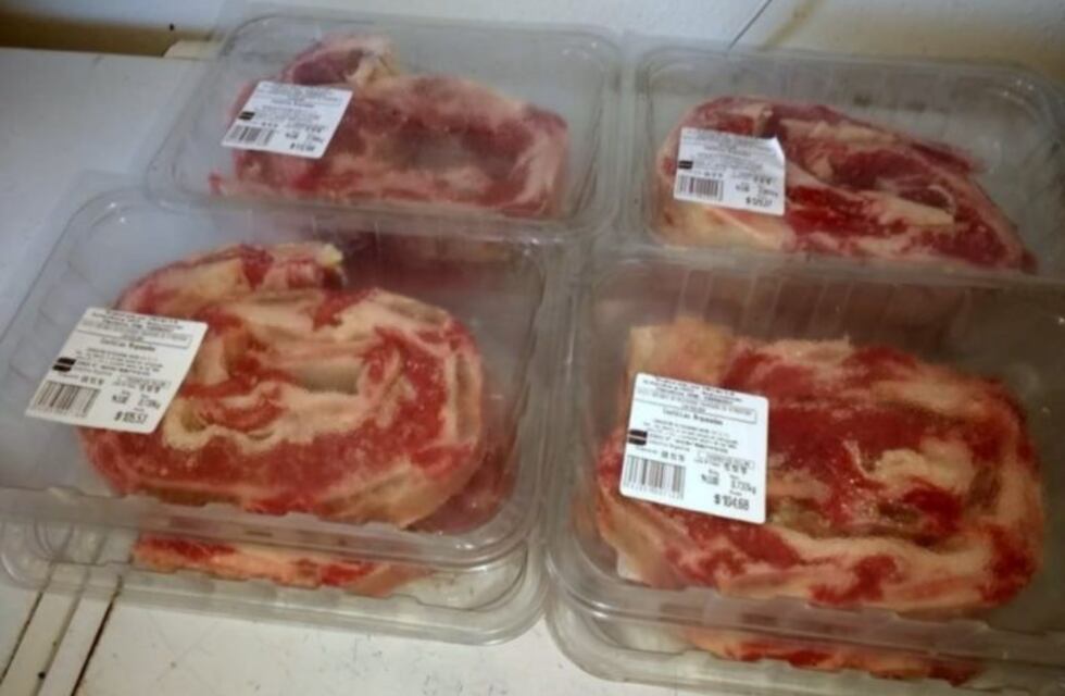 Villa Mercedes: decomisaron 30 kilos de carne vacuna empaquetada