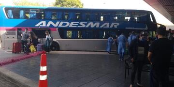 terminal de mendoza\u002E mendocinos varados\u002E coronavirus