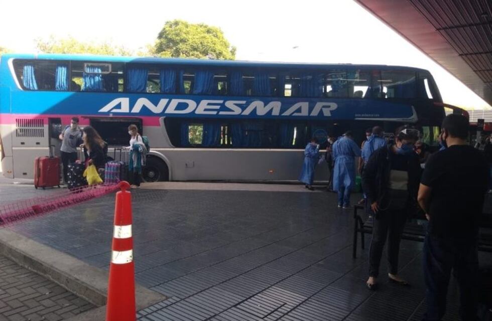 Regresó a la provincia un grupo de mendocinos varados en Buenos Aires